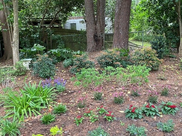 Custom landscaping & flower-bed maintenance